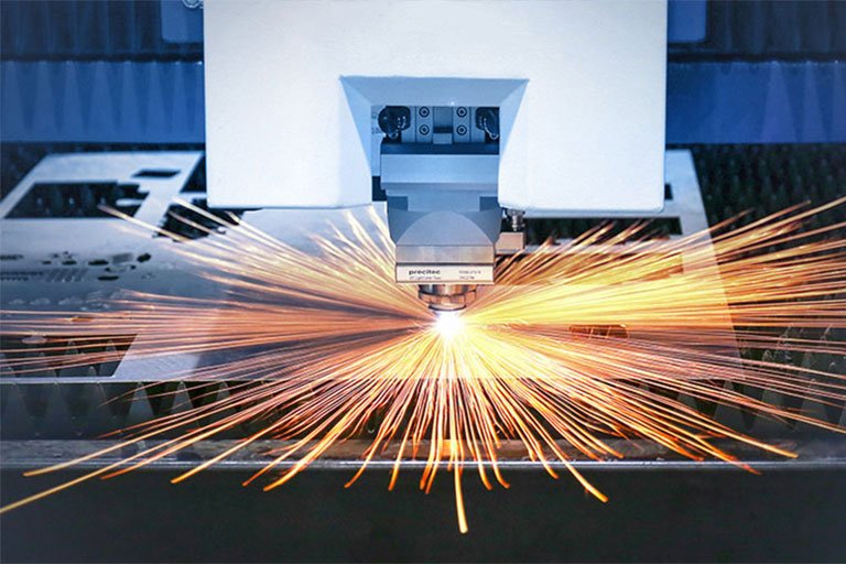 High power laser cutting machines for sheet metal